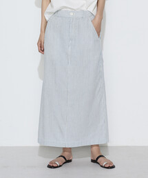 COMME CA Wardrobe（コムサワードローブ）の「ヒッコリー スカート（スカート）」