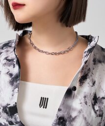 Mavie..7（メヴィセットゥ）の「【Mavie..7】アシメチェーンチョーカーネックレス（ネックレス）」
