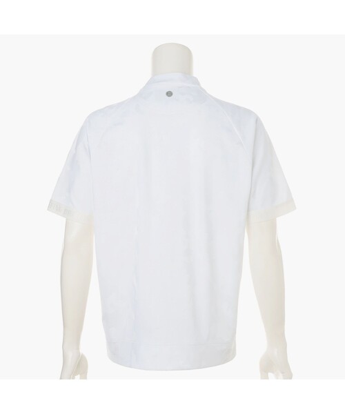 BRIEFING（ブリーフィング）の「【BRIEFING GOLF／ブリーフィングゴルフ】 MEN’S CAMO JQ HIGHNECK RF（Tシャツ/カットソー・メンズ・ホワイト/ブラック/オリーブ・L/M/S/XL）」の7枚目の写真