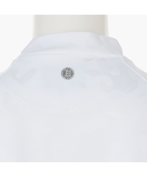BRIEFING（ブリーフィング）の「【BRIEFING GOLF／ブリーフィングゴルフ】 MEN’S CAMO JQ HIGHNECK RF（Tシャツ/カットソー・メンズ・ホワイト/ブラック/オリーブ・L/M/S/XL）」の8枚目の写真