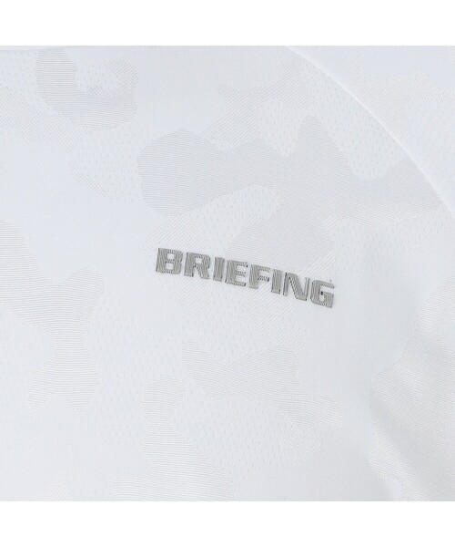 BRIEFING（ブリーフィング）の「【BRIEFING GOLF／ブリーフィングゴルフ】 MEN’S CAMO JQ HIGHNECK RF（Tシャツ/カットソー・メンズ・ホワイト/ブラック/オリーブ・L/M/S/XL）」の10枚目の写真
