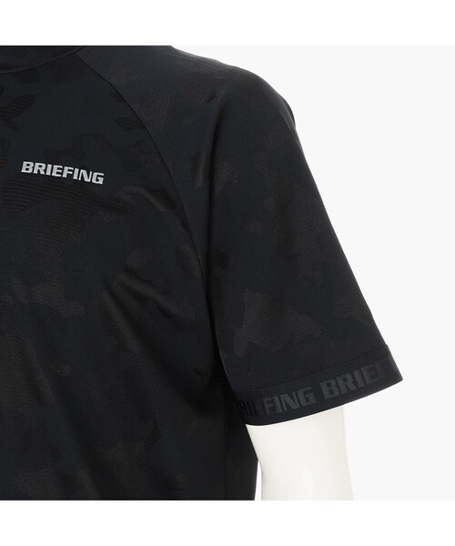BRIEFING（ブリーフィング）の「【BRIEFING GOLF／ブリーフィングゴルフ】 MEN’S CAMO JQ HIGHNECK RF（Tシャツ/カットソー・メンズ・ホワイト/ブラック/オリーブ・L/M/S/XL）」の16枚目の写真