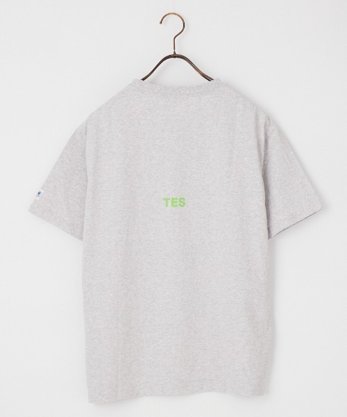 The Endless Summer（エンドレスサマー）の「[The Endless Summer/エンドレスサマー] 別注 ワンポイントBUHI刺繍ロゴ ショートスリーブTシャツ（Tシャツ/カットソー・レディース・ホワイト/グレー/ネイビー・M/L/XL）」の8枚目の写真