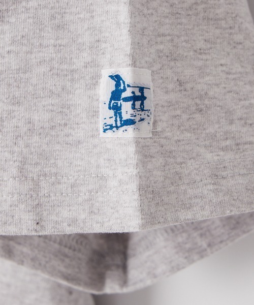 The Endless Summer（エンドレスサマー）の「[The Endless Summer/エンドレスサマー] 別注 ワンポイントBUHI刺繍ロゴ ショートスリーブTシャツ（Tシャツ/カットソー・レディース・ホワイト/グレー/ネイビー・M/L/XL）」の11枚目の写真