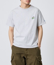 The Endless Summer（エンドレスサマー）の「[The Endless Summer エンドレスサマー] 別注 ワンポイントBUHI刺繍ロゴ ショートスリーブTシャツ（Tシャツ/カットソー）」