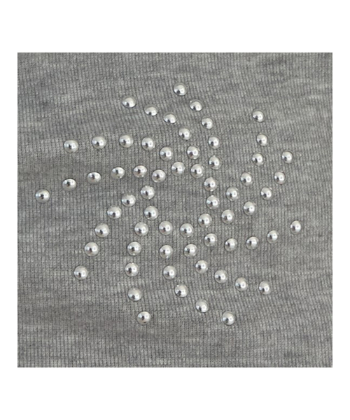 ASURA(アスラ)の「STUDDED ONE-SHOULDER T (MELANGE GREY)(Tシャツ/カットソー・レディース・その他・OS)」の6枚目の写真