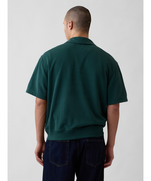 GAP(ギャップ)の「ヴィンテージソフト フレンチテリー Gapクラシックロゴ 1/4ジップアップ プルオーバー(スウェット・メンズ・ネイビー/ピンク/オフホワイト/グリーン・L/M/S/XS/XL)」の14枚目の写真