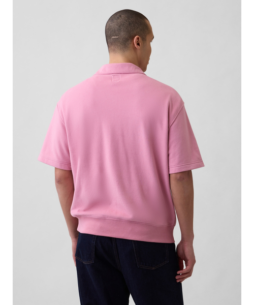 GAP(ギャップ)の「ヴィンテージソフト フレンチテリー Gapクラシックロゴ 1/4ジップアップ プルオーバー(スウェット・メンズ・ネイビー/ピンク/オフホワイト/グリーン・L/M/S/XS/XL)」の15枚目の写真