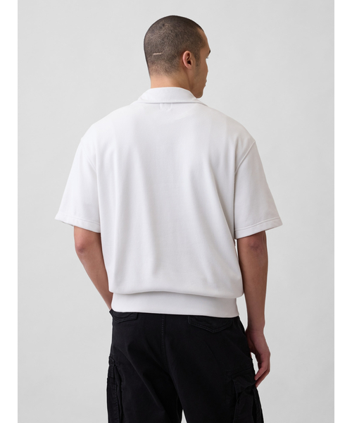 GAP(ギャップ)の「ヴィンテージソフト フレンチテリー Gapクラシックロゴ 1/4ジップアップ プルオーバー(スウェット・メンズ・ネイビー/ピンク/オフホワイト/グリーン・L/M/S/XS/XL)」の16枚目の写真