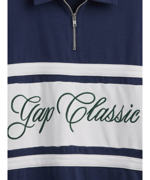 GAP(ギャップ)の「ヴィンテージソフト フレンチテリー Gapクラシックロゴ 1/4ジップアップ プルオーバー(スウェット・メンズ・ネイビー/ピンク/オフホワイト/グリーン・L/M/S/XS/XL)」の17枚目の写真
