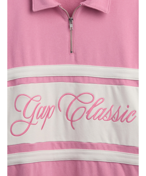 GAP(ギャップ)の「ヴィンテージソフト フレンチテリー Gapクラシックロゴ 1/4ジップアップ プルオーバー(スウェット・メンズ・ネイビー/ピンク/オフホワイト/グリーン・L/M/S/XS/XL)」の18枚目の写真