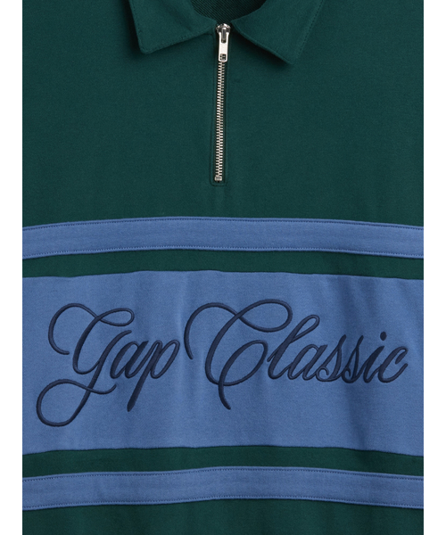GAP(ギャップ)の「ヴィンテージソフト フレンチテリー Gapクラシックロゴ 1/4ジップアップ プルオーバー(スウェット・メンズ・ネイビー/ピンク/オフホワイト/グリーン・L/M/S/XS/XL)」の19枚目の写真