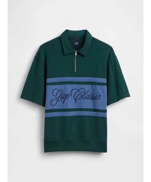 GAP(ギャップ)の「ヴィンテージソフト フレンチテリー Gapクラシックロゴ 1/4ジップアップ プルオーバー(スウェット・メンズ・ネイビー/ピンク/オフホワイト/グリーン・L/M/S/XS/XL)」の5枚目の写真
