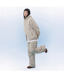 [SET] Essential Two Way Light Windbreaker Set-Up_Light Gray