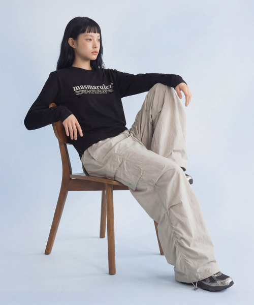 MASMARULEZ APPAREL（マスマルールズ アパレル）の「[SET] Essential Two Way Light Windbreaker Set-Up_Light Gray（ナイロンジャケット・レディース・ライトグレー・ONE SIZE）」の15枚目の写真