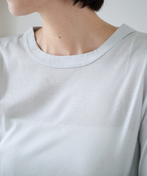 EMILY WEEK(エミリーウィーク)の「コットンソフトフライスプルオーバー(Tシャツ/カットソー・レディース・ブラウン/チャコールグレー/アイボリー・FREE)」の15枚目の写真