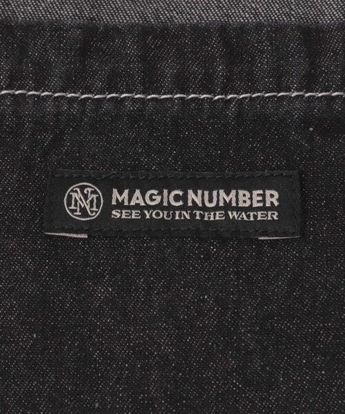 MAGIC NUMBER(マジック ナンバー)の「CINEMACARAVAN×MAGIC NUMBER×Sonny Label コラボバッグB(トートバッグ・メンズ・ブルー/ブラック・ONE)」の8枚目の写真