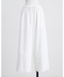 HEAVENLY（ヘブンリー）の「【 HEAVENLY / ヘブンリー 】 Cotton Hem Embroidery Wide Pants  2624081　DLI（その他パンツ）」