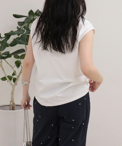 fredy emue(フレディエミュ)の「【GOOD ROCK SPEED/グッドロックスピード】MICKEYノースリーブTシャツ(Tシャツ/カットソー・レディース・チャコールグレー/オフホワイト/イエロー・38)」の10枚目の写真