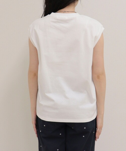 fredy emue(フレディエミュ)の「【GOOD ROCK SPEED/グッドロックスピード】MICKEYノースリーブTシャツ(Tシャツ/カットソー・レディース・チャコールグレー/オフホワイト/イエロー・38)」の15枚目の写真