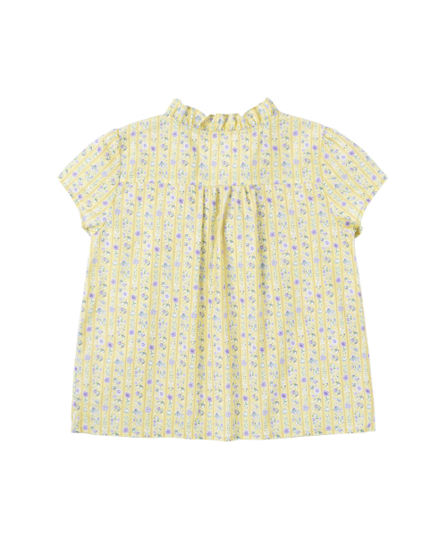 SUNNECT（ソネクト）の「Floral Peasant Blouse - Yellow（シャツ/ブラウス・レディース・その他・OS）」の4枚目の写真