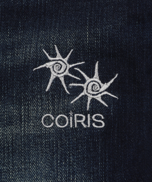 COIRIS(コイリス)の「ティレンブーツカットデニムパンツ(2カラー)(デニムパンツ・レディース・ブラック/ダークブルー・SMALL/MEDIUM)」の10枚目の写真
