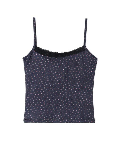 Torenia(トレニア)の「Torenia/トレニア/Frill Camisole(キャミソール・レディース・ブラック/ホワイト/ブルー/ピンク・F)」の5枚目の写真