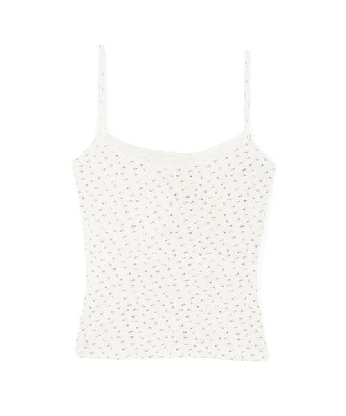 Torenia(トレニア)の「Torenia/トレニア/Frill Camisole(キャミソール・レディース・ブラック/ホワイト/ブルー/ピンク・F)」の7枚目の写真