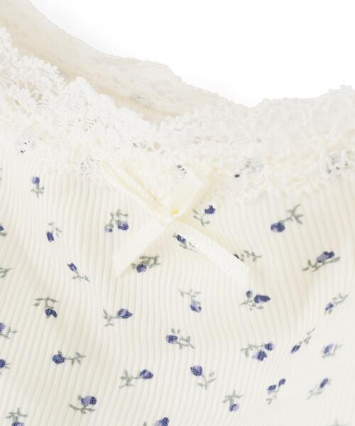 Torenia(トレニア)の「Torenia/トレニア/Frill Camisole(キャミソール・レディース・ブラック/ホワイト/ブルー/ピンク・F)」の9枚目の写真