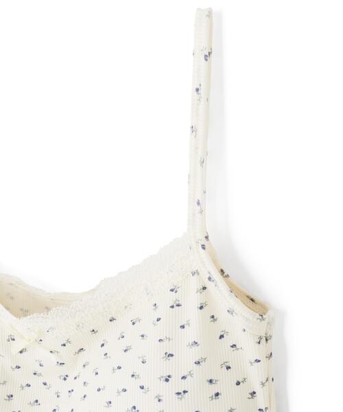 Torenia(トレニア)の「Torenia/トレニア/Frill Camisole(キャミソール・レディース・ブラック/ホワイト/ブルー/ピンク・F)」の10枚目の写真