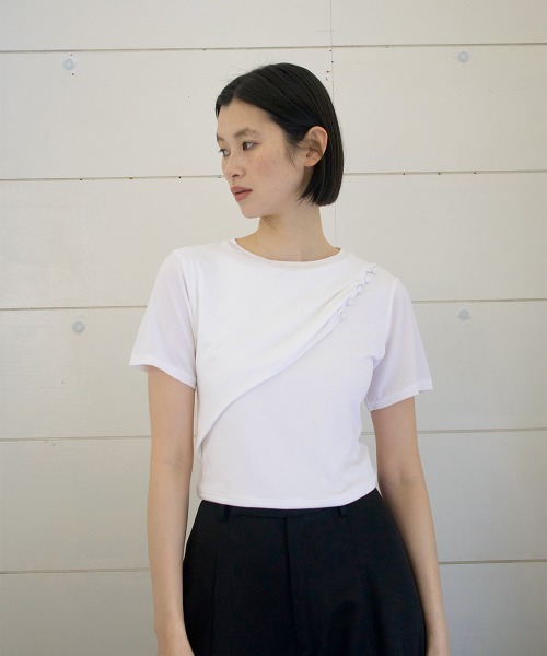 TELOPLAN(テーロプラン)の「【TELOPLAN】26SS新作 Muhtar TEE / ムタールティー(Tシャツ/カットソー・レディース・Red/Black/White・ONE SIZE)」の16枚目の写真