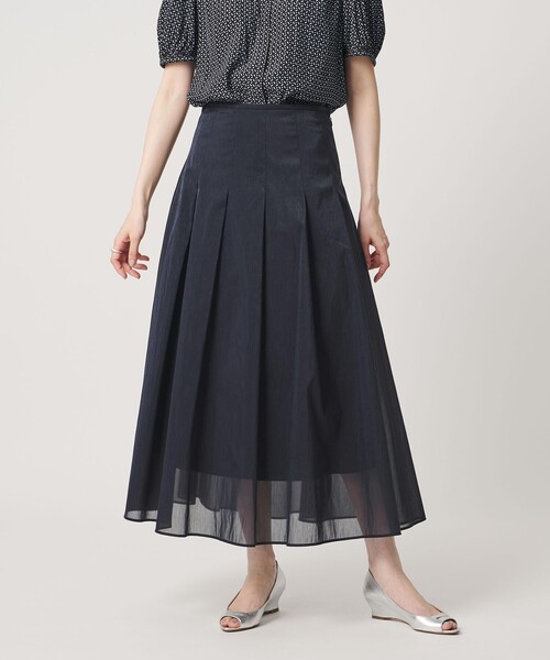 UNITED ARROWS(ユナイテッドアローズ)の「LINEAESSE シアー スカート ‐ウォッシャブル‐(スカート・レディース・ライトピンク/その他7/その他9・36/38)」の3枚目の写真