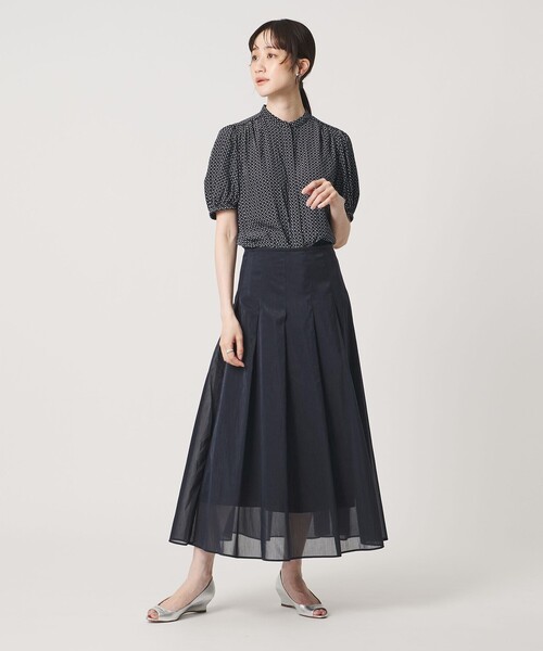 UNITED ARROWS(ユナイテッドアローズ)の「LINEAESSE シアー スカート ‐ウォッシャブル‐(スカート・レディース・ライトピンク/その他7/その他9・36/38)」の16枚目の写真