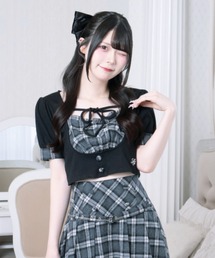 シャツレイヤードニット（Tシャツ/カットソー）｜LAFARY（ラファリー
