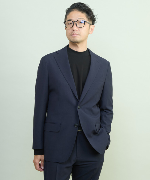 MEN'S MELROSE(メンズメルローズ)の「リノテックセットアップスーツ | ウォッシャブル / 防シワ(セットアップ・メンズ・ブラウン/ネイビー・3/4/5/2)」の14枚目の写真