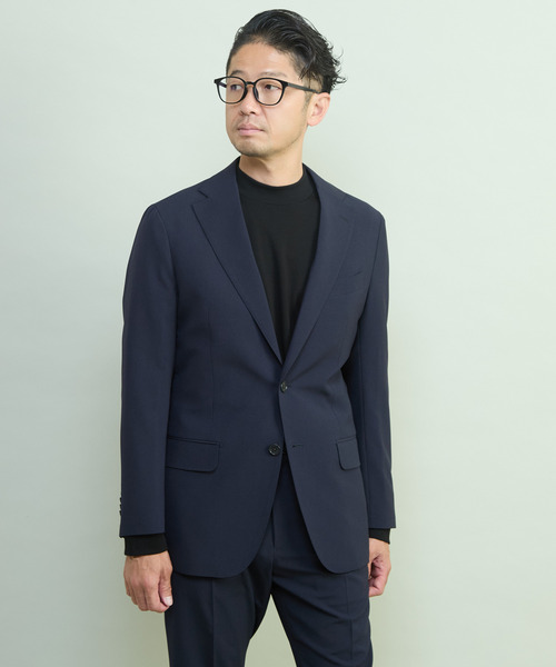 MEN'S MELROSE(メンズメルローズ)の「リノテックセットアップスーツ | ウォッシャブル / 防シワ(セットアップ・メンズ・ブラウン/ネイビー・3/4/5/2)」の16枚目の写真