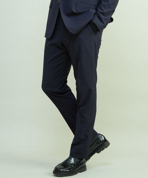 MEN'S MELROSE(メンズメルローズ)の「リノテックセットアップスーツ | ウォッシャブル / 防シワ(セットアップ・メンズ・ブラウン/ネイビー・3/4/5/2)」の19枚目の写真