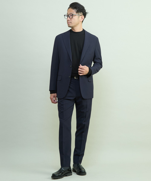 MEN'S MELROSE(メンズメルローズ)の「リノテックセットアップスーツ | ウォッシャブル / 防シワ(セットアップ・メンズ・ブラウン/ネイビー・3/4/5/2)」の20枚目の写真