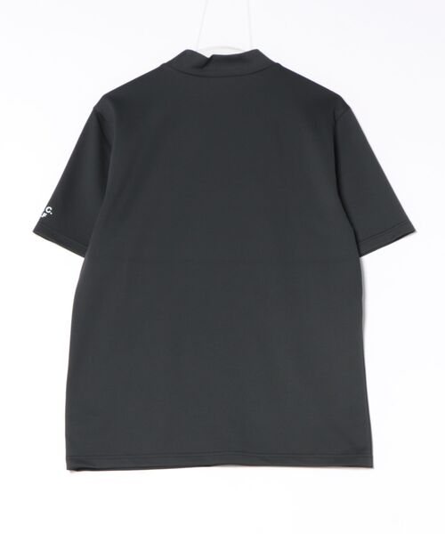 A.P.C. GOLF（アー・ペー・セー ゴルフ）の「Double Mesh mock neckT（Tシャツ/カットソー・メンズ・ブラック/ホワイト・M）」の3枚目の写真