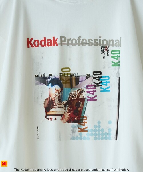 KODAK(コダック)の「Kodak(コダック)フォトTシャツ(Tシャツ/カットソー・メンズ・レッド/イエロー/ホワイト・XL/L/M/S)」の5枚目の写真