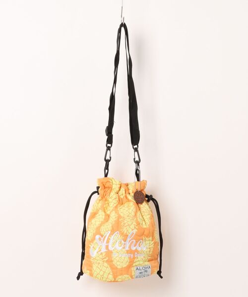 Kahiko(カヒコ)の「【Kahiko】ポノリノ巾着ショルダーバッグ(ショルダーバッグ・レディース・ミント/ブルー/オレンジ/ネイビー・FREE)」の12枚目の写真