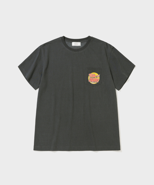 SHIRTER(シャーター)の「TJS VTG LOGO T-SHIRT (GREY)(Tシャツ/カットソー・メンズ・その他・LARGE/MEDIUM/SMALL)」の1枚目の写真