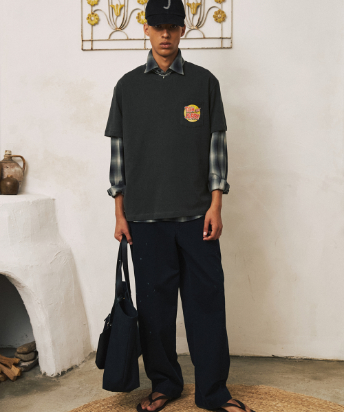 SHIRTER(シャーター)の「TJS VTG LOGO T-SHIRT (GREY)(Tシャツ/カットソー・メンズ・その他・LARGE/MEDIUM/SMALL)」の6枚目の写真