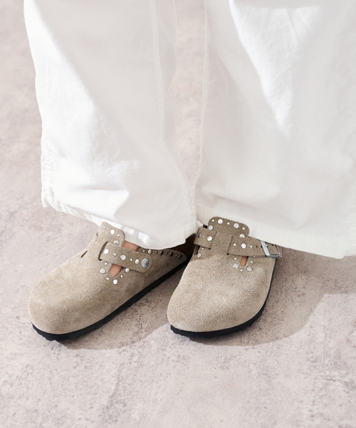 FRAMeWORK(フレームワーク)の「BIRKENSTOCK/ビルケンシュトック BOSTON RIVET(スリッポン・レディース・ベージュ・38/37/36)」の13枚目の写真