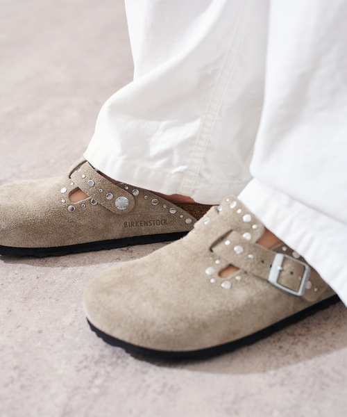 FRAMeWORK(フレームワーク)の「BIRKENSTOCK/ビルケンシュトック BOSTON RIVET(スリッポン・レディース・ベージュ・38/37/36)」の15枚目の写真