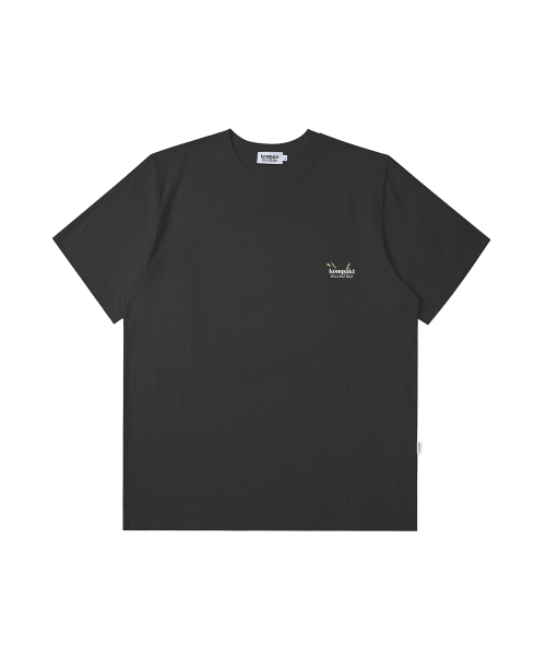 Kompakt Record Bar(コンパクトレコードバー)の「KRB Thunder Logo T-shirt - Charcoal(Tシャツ/カットソー・メンズ・その他・MEDIUM/LARGE/X-LARGE/XX-LARGE/SMALL)」の2枚目の写真