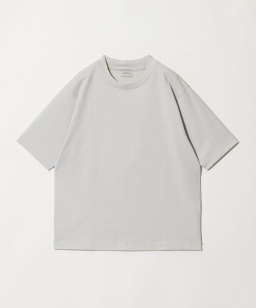 green label relaxing(グリーンレーベルリラクシング)の「ミニ ワッフル ビズ クルーネック カットソー -UVカット-(Tシャツ/カットソー・メンズ・ライトグレー/ケリーグリーン/ネイビー・XL/S/L/M)」の9枚目の写真