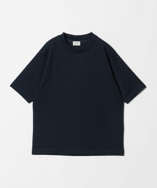 green label relaxing(グリーンレーベルリラクシング)の「ミニ ワッフル ビズ クルーネック カットソー -UVカット-(Tシャツ/カットソー・メンズ・ライトグレー/ケリーグリーン/ネイビー・XL/S/L/M)」の15枚目の写真