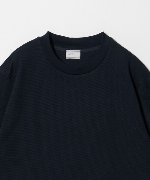 green label relaxing(グリーンレーベルリラクシング)の「ミニ ワッフル ビズ クルーネック カットソー -UVカット-(Tシャツ/カットソー・メンズ・ライトグレー/ケリーグリーン/ネイビー・XL/S/L/M)」の17枚目の写真