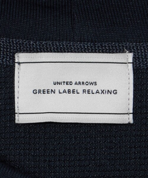 green label relaxing(グリーンレーベルリラクシング)の「ミニ ワッフル ビズ クルーネック カットソー -UVカット-(Tシャツ/カットソー・メンズ・ライトグレー/ケリーグリーン/ネイビー・XL/S/L/M)」の20枚目の写真